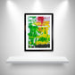 Abstract art minimalist Home warming gift Abstract art framed New home gift for couple 11x16inches | Nenyasha Cherish Arts