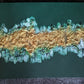 Emerald Green mixed media art | 47 X 24 inches | Nenyasha Cherish Arts