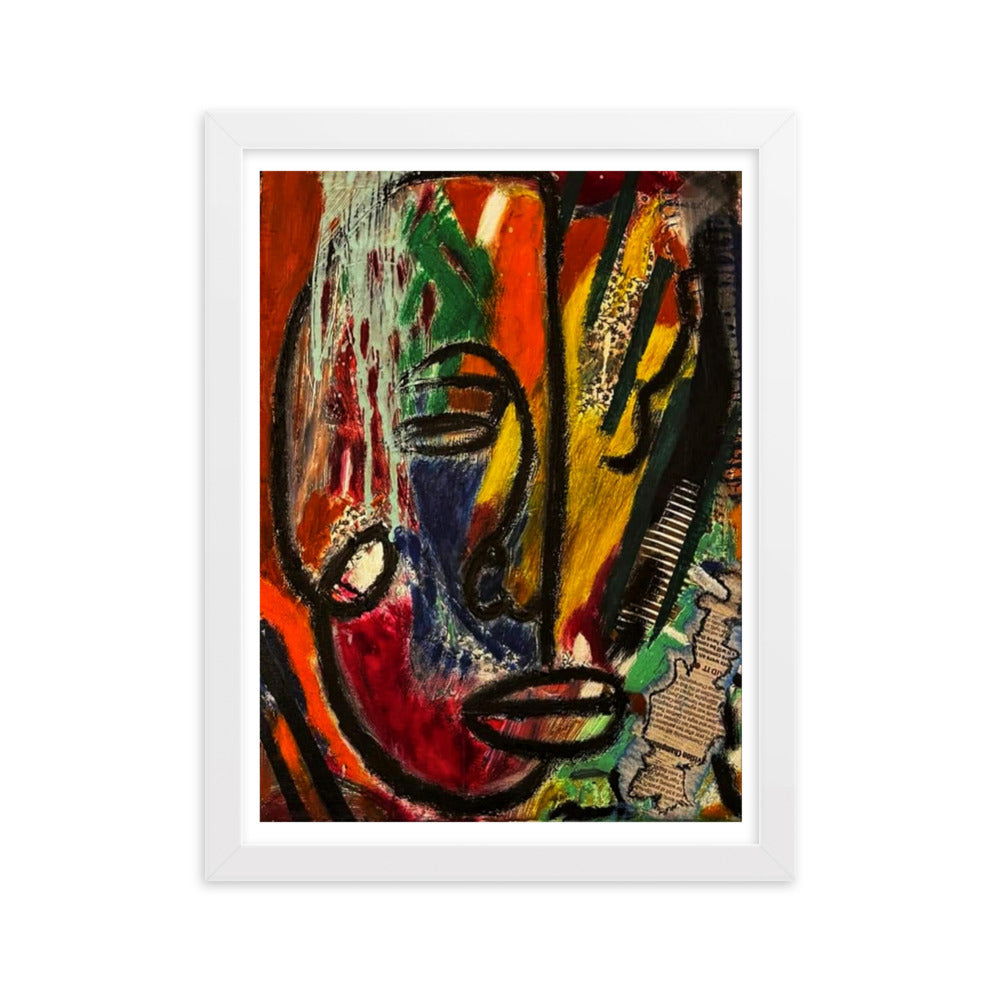 Framed matte paper poster-Ready to hang | Nenyasha Cherish Arts