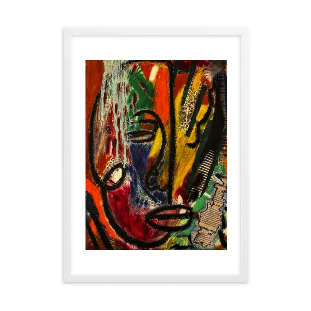 Framed matte paper poster-Ready to hang | Nenyasha Cherish Arts