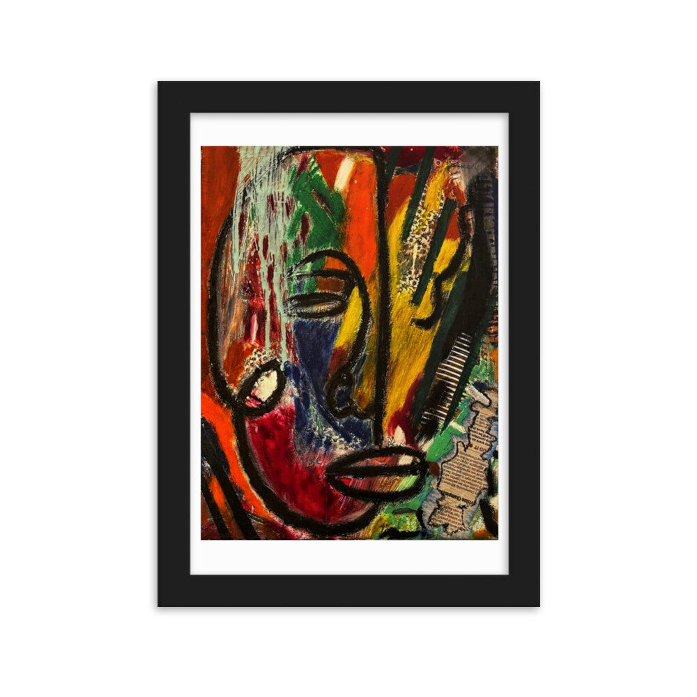 Framed matte paper poster-Ready to hang | Nenyasha Cherish Arts