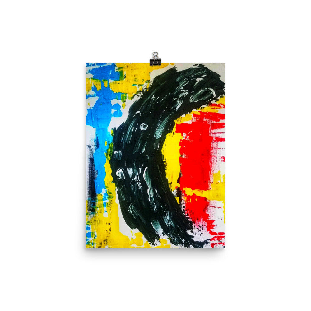 Small painting-Maximalist decor-Unusual art | Nenyasha Cherish Arts