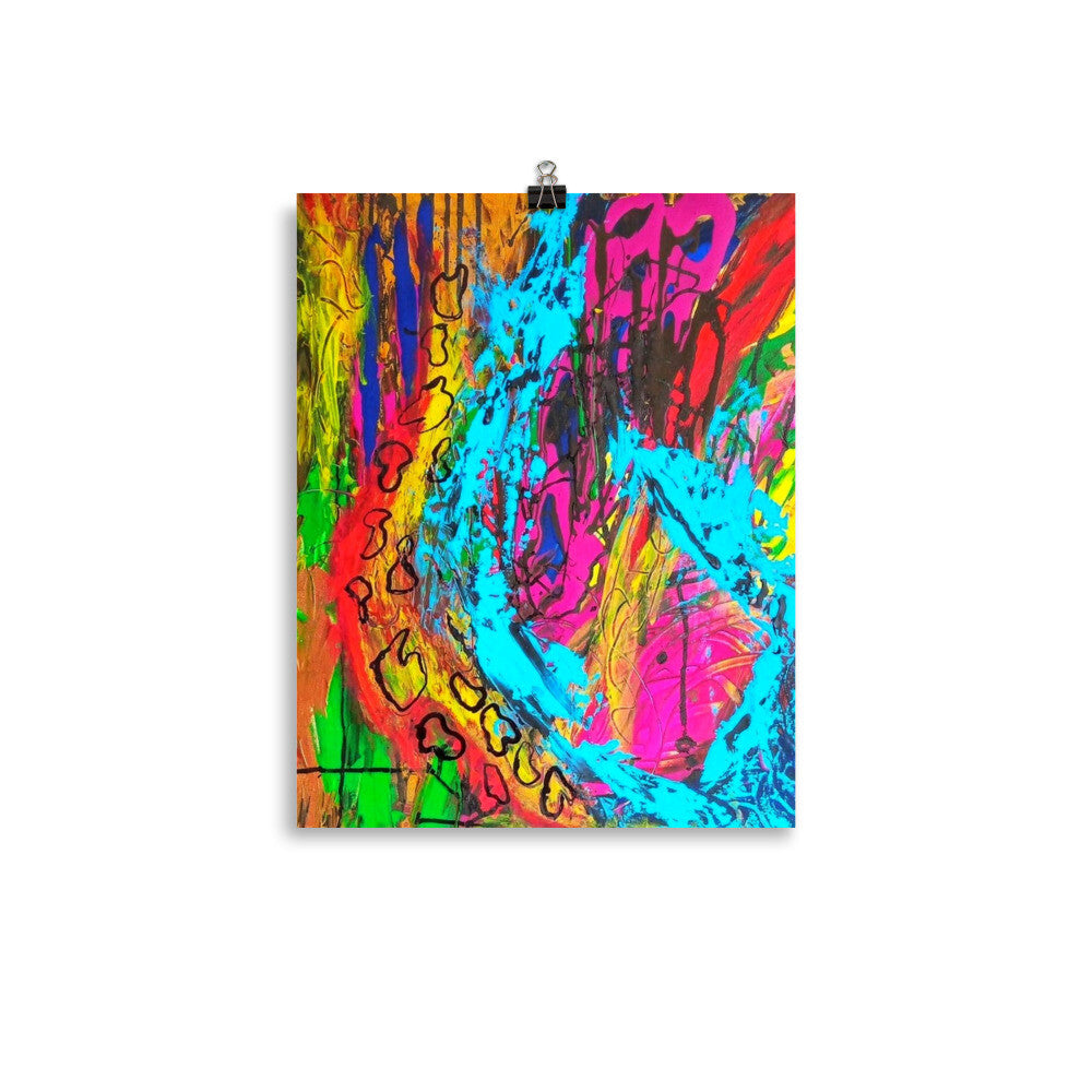 Bright wall print-Colourful wall art-Bright prints | Nenyasha Cherish Arts