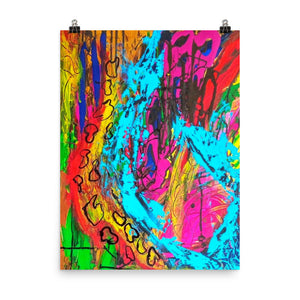 Bright wall print-Colourful wall art-Bright prints | Nenyasha Cherish Arts