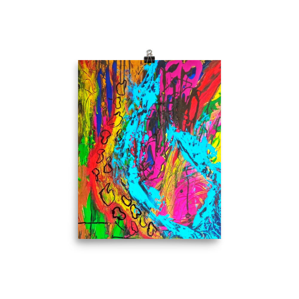 Bright wall print-Colourful wall art-Bright prints | Nenyasha Cherish Arts
