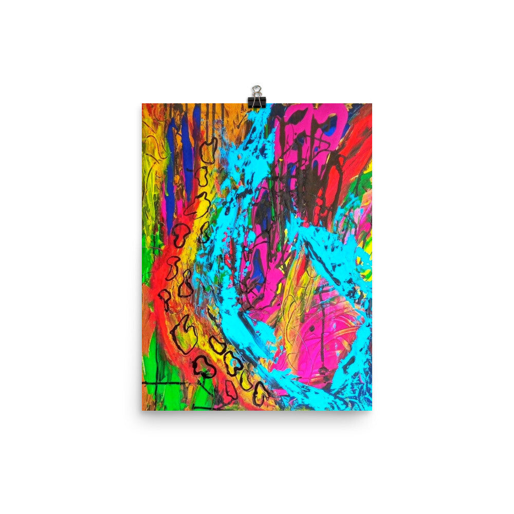Bright wall print-Colourful wall art-Bright prints | Nenyasha Cherish Arts