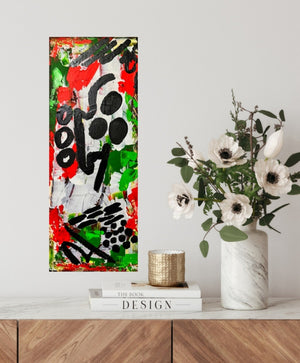 Abstract art on canvas 8 x 10 inches | Nenyasha Cherish Arts